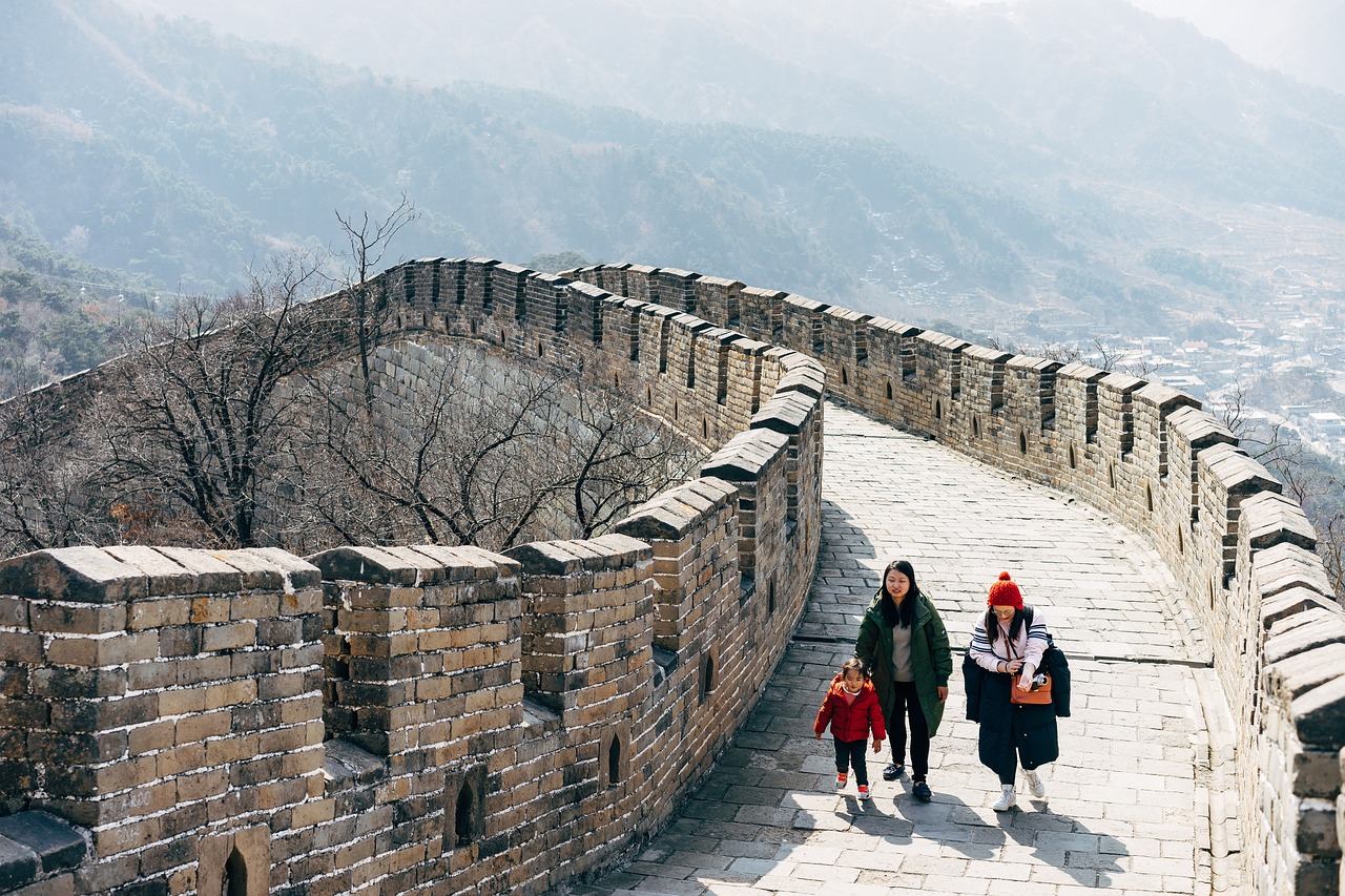 A traveler's viewpoint of Beijing, showcasing the diverse landscapes and architecture beyond the Great Wall