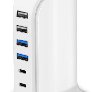 USB C Charger Upoy, Charging Station For Multiple Devices 45W