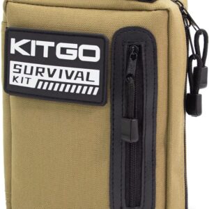 Kitgo Outdoor Survival First Aid Kit