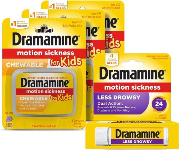 Dramamine Less Drowsy Family Pack